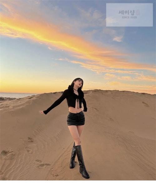 C H A N E L 샤넬 카프스킨 하이 부츠 신발 16번 이미지