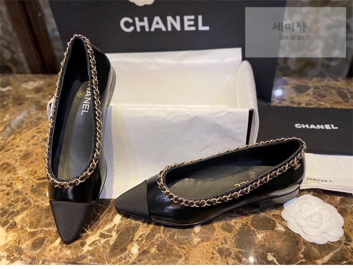 C H A N E L 샤넬 트위드 메리제인 플랫 슈즈 신발 15번 이미지