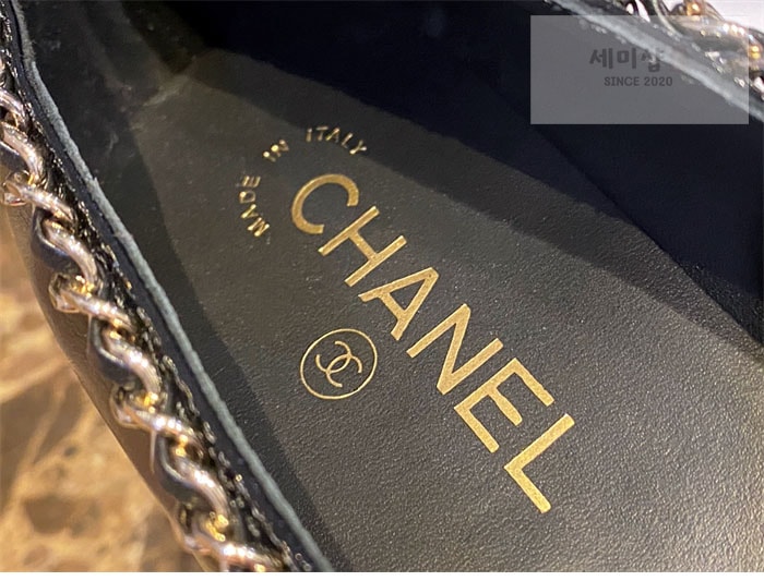 C H A N E L 샤넬 트위드 메리제인 플랫 슈즈 신발 25번 이미지