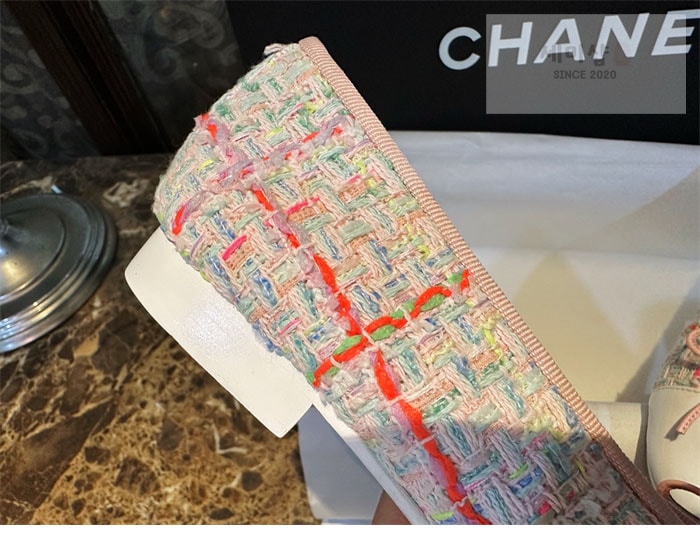 C H A N E L 샤넬 트위드 발레리나 플랫 신발 14번 이미지