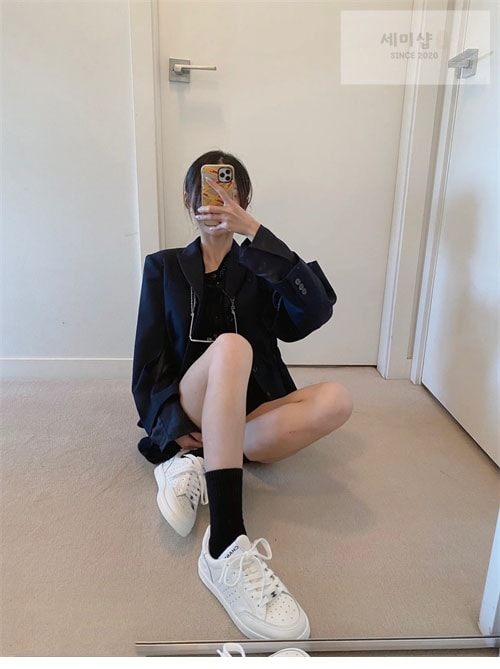 C H A N E L 샤넬 포스 CC로고 스니커즈 신발 4번 이미지