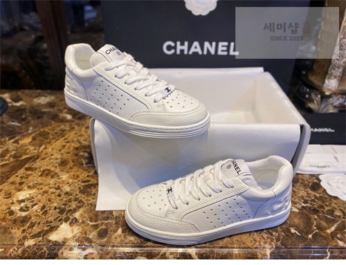 C H A N E L 샤넬 포스 CC로고 스니커즈 신발 7번 이미지