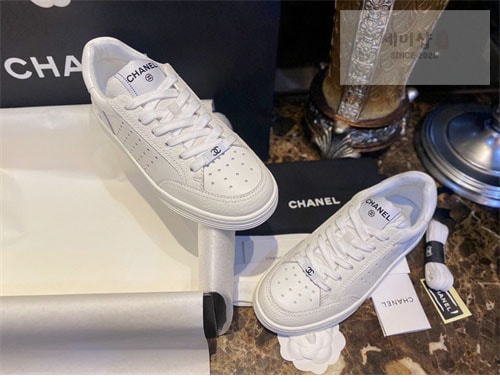 C H A N E L 샤넬 포스 CC로고 스니커즈 신발 9번 이미지