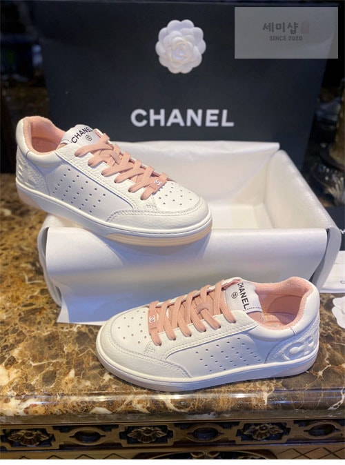 C H A N E L 샤넬 포스 CC로고 스니커즈 신발 15번 이미지
