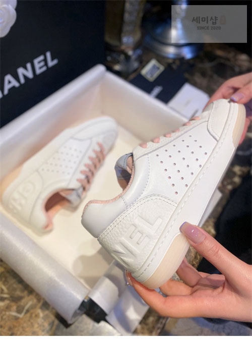 C H A N E L 샤넬 포스 CC로고 스니커즈 신발 17번 이미지