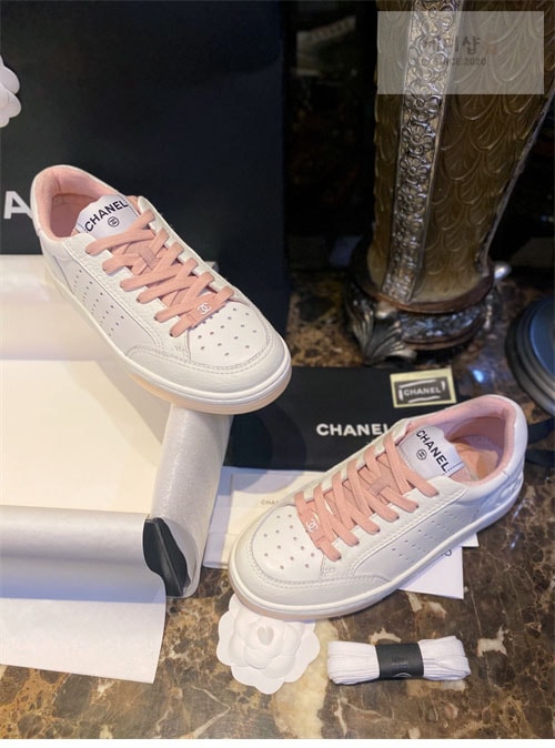 C H A N E L 샤넬 포스 CC로고 스니커즈 신발 21번 이미지