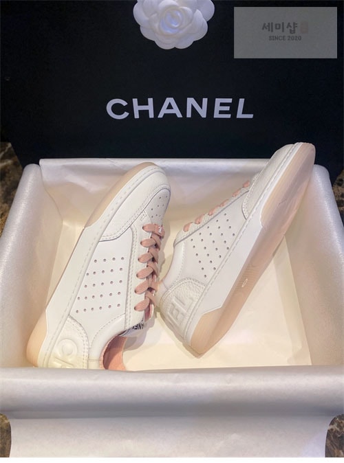 C H A N E L 샤넬 포스 CC로고 스니커즈 신발 24번 이미지