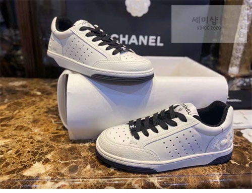 C H A N E L 샤넬 포스 CC로고 스니커즈 신발 32번 이미지
