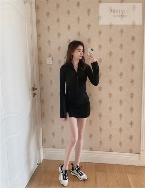 C H A N E L 샤넬 22C 믹스드파이버 스니커즈 신발 19번 이미지