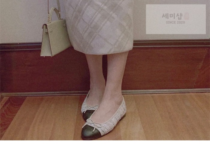 C H A N E L 샤넬 22P 발레리나 플랫 신발 2번 이미지