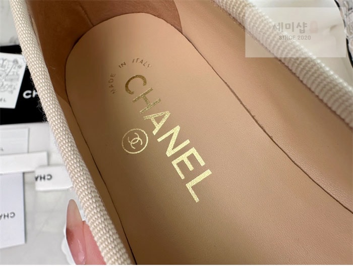 C H A N E L 샤넬 22P 발레리나 플랫 신발 13번 이미지