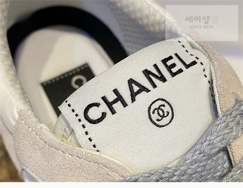C H A N E L 샤넬 22P 패브릭 스웨이드 스니커즈 신발 13번 이미지