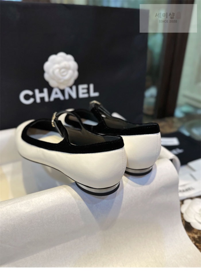 C H A N E L 샤넬 22k 포인트 플랫 메리제인 슈즈 신발 13번 이미지