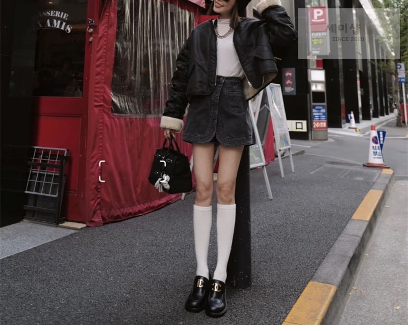 샤넬 샤넬 22k CC 로고 로퍼 （터보） 신발 8번 이미지