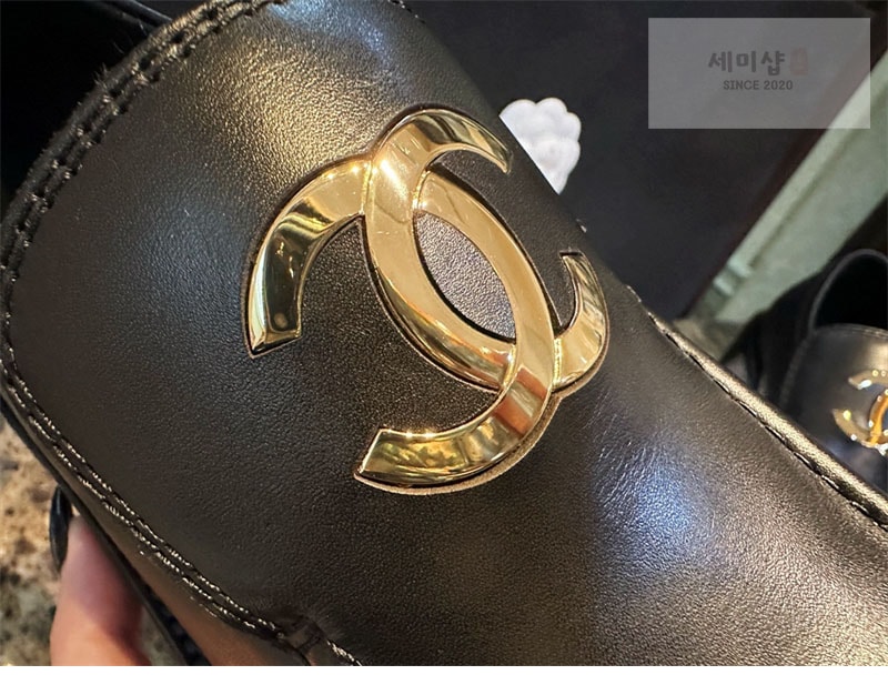 샤넬 샤넬 22k CC 로고 로퍼 （터보） 신발 3번 이미지