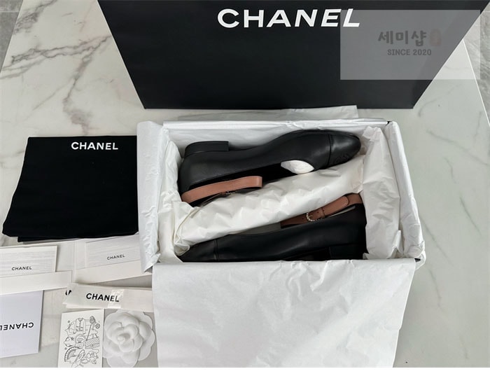 C H A N E L 샤넬 23A 발레리나 플랫 슈즈 신발 2번 이미지