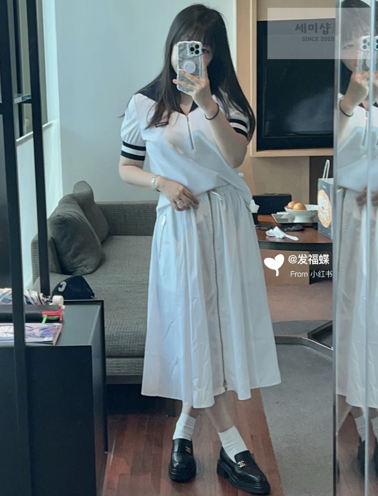 C H A N E L 샤넬 23A 퀼팅 블랙 카프스킨 로퍼 “35SIZE – 40SIZE” 신발 21번 이미지