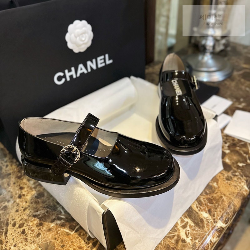 C H A N E L 샤넬 23B 메리제인 턴락 CC 신발 1번 이미지