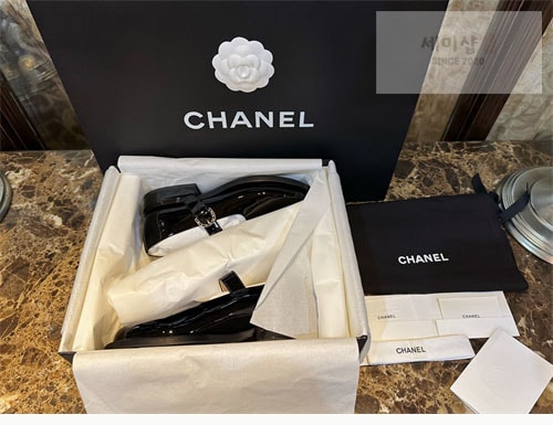 C H A N E L 샤넬 23B 메리제인 턴락 CC 신발 5번 이미지