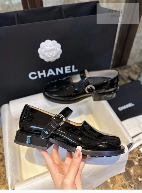 C H A N E L 샤넬 23B 메리제인 턴락 CC 신발 8번 이미지