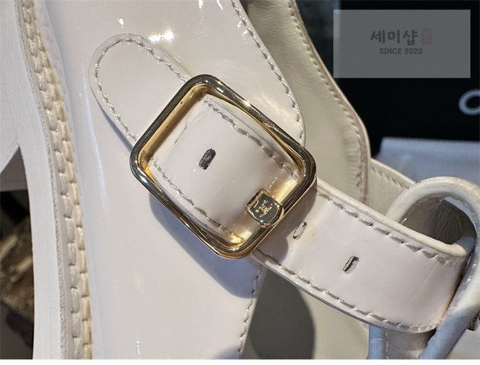 C H A N E L 샤넬 23B CC로고 버클 메리제인 로퍼 신발 6번 이미지