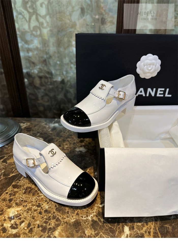 C H A N E L 샤넬 23B CC로고 버클 메리제인 로퍼 신발 10번 이미지