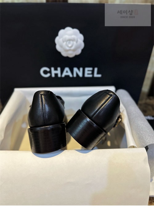 C H A N E L 샤넬 23B CC로고 버클 메리제인 로퍼 신발 25번 이미지