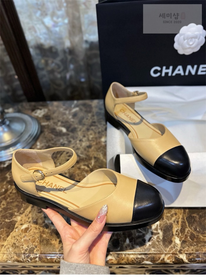 C H A N E L 샤넬 23P 발레리나 메리제인 슈즈 3컬러 신발 21번 이미지