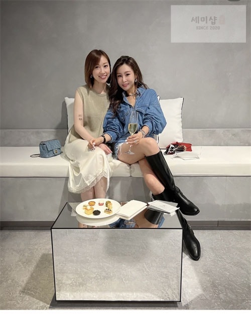 C H A N E L 샤넬 23a 체인 하이 부츠 신발 3번 이미지