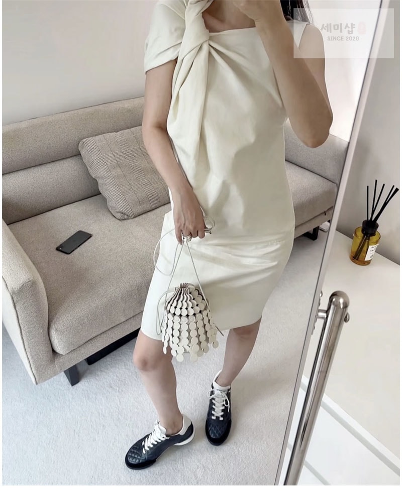 C H A N E L 샤넬 24A CC로고 퀼팅 스니커즈 신발 25번 이미지