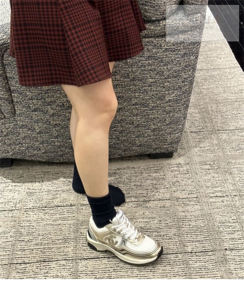 C H A N E L 샤넬 24C CC로고 크루즈 스니커즈 신발 2번 이미지