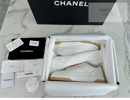 C H A N E L 샤넬 24P CC로고 스니커즈 신발 3번 이미지