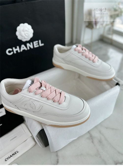 C H A N E L 샤넬 24P CC로고 스니커즈 신발 27번 이미지