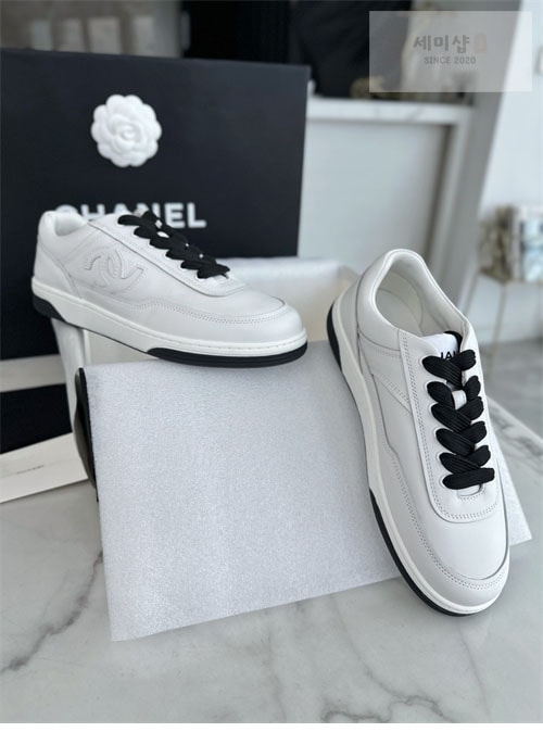 C H A N E L 샤넬 24P CC로고 스니커즈 신발 16번 이미지