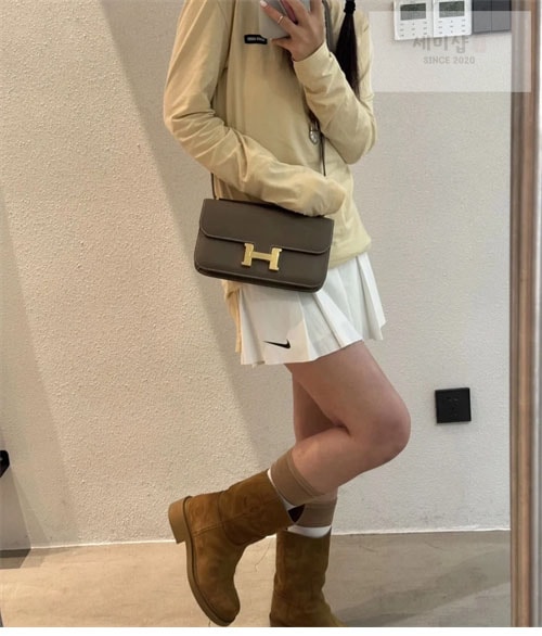 C H A N E L 샤넬 24P CC로고 카우보이 스웨이드 부츠 신발 2번 이미지
