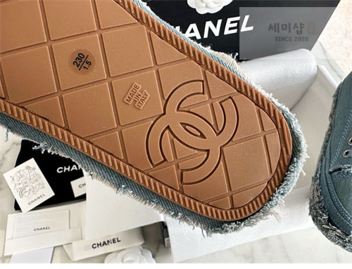 샤넬 샤넬 24S CC로고 테슬 스니커즈 신발 9번 이미지