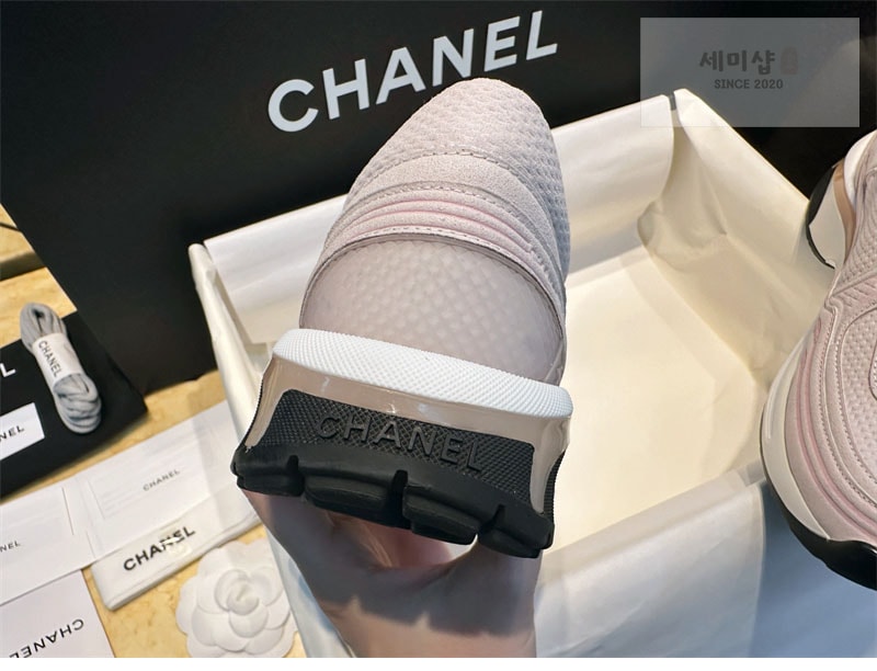 샤넬 샤넬 24S CC 패브릭 스니커즈 신발 7번 이미지