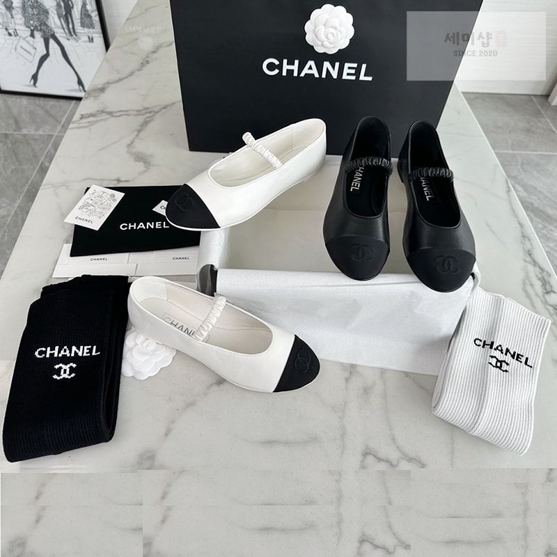 C H A N E L 샤넬 24c 메리제인 플랫슈즈 신발 1번 이미지