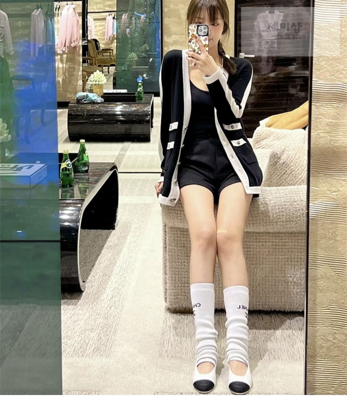 C H A N E L 샤넬 24c 메리제인 플랫슈즈 신발 5번 이미지