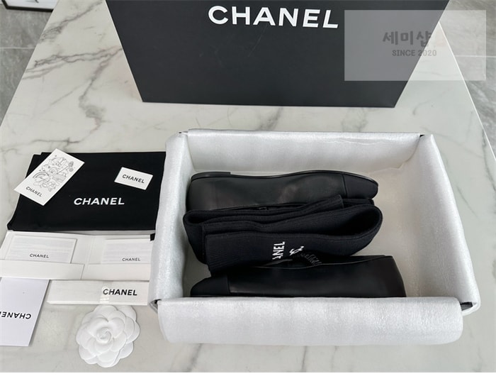 C H A N E L 샤넬 24c 메리제인 플랫슈즈 신발 28번 이미지