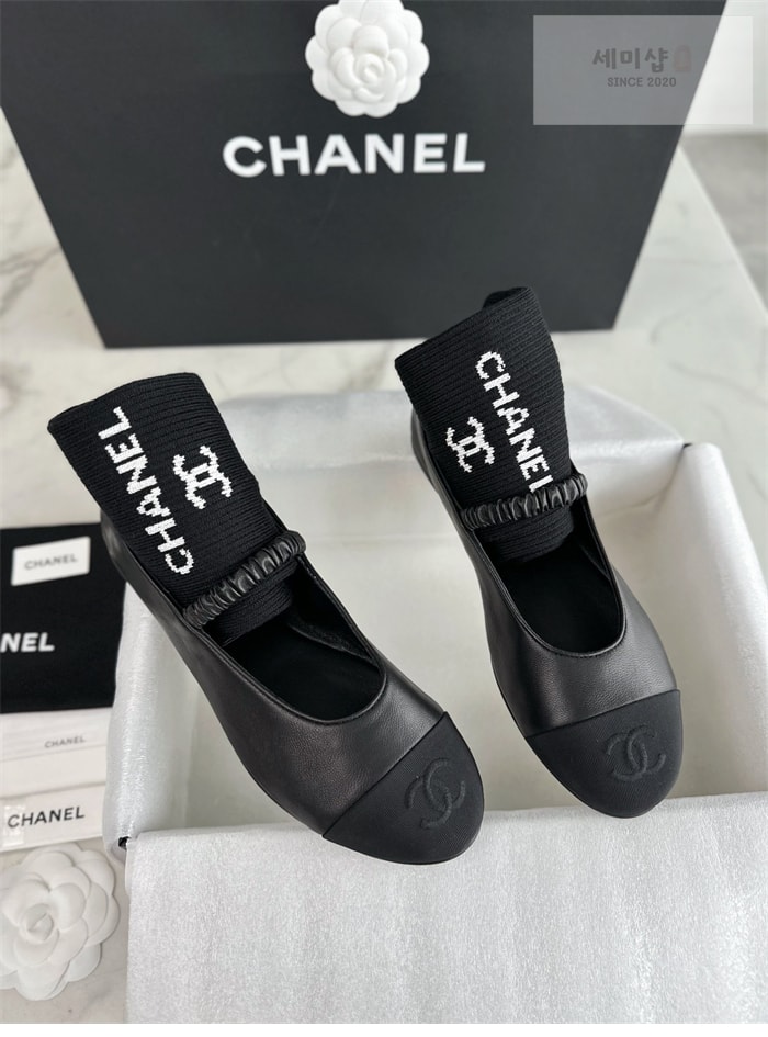 C H A N E L 샤넬 24c 메리제인 플랫슈즈 신발 8번 이미지