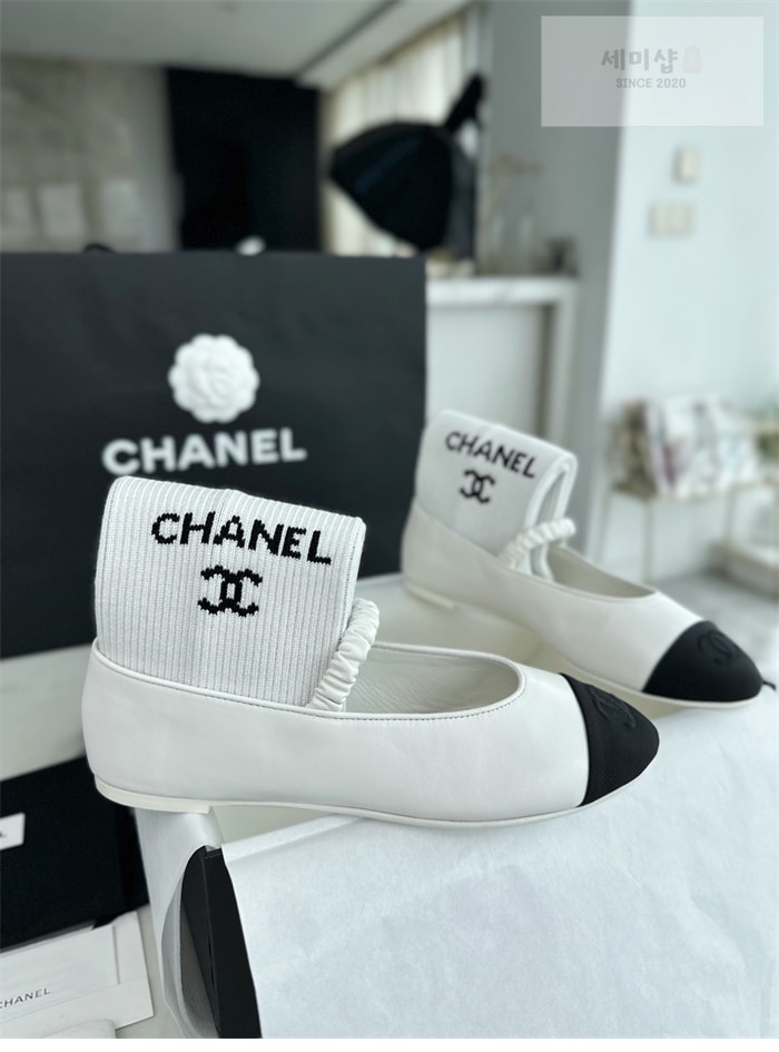 C H A N E L 샤넬 24c 메리제인 플랫슈즈 신발 19번 이미지