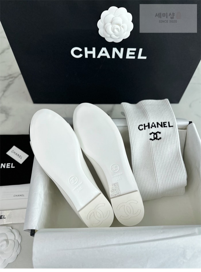 C H A N E L 샤넬 24c 메리제인 플랫슈즈 신발 23번 이미지