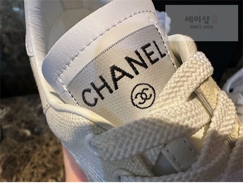 C H A N E L 샤넬 24c CC로고 크루즈 테니스 스니커즈 신발 16번 이미지