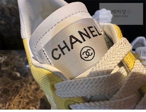 C H A N E L 샤넬 24c CC로고 크루즈 테니스 스니커즈 신발 13번 이미지