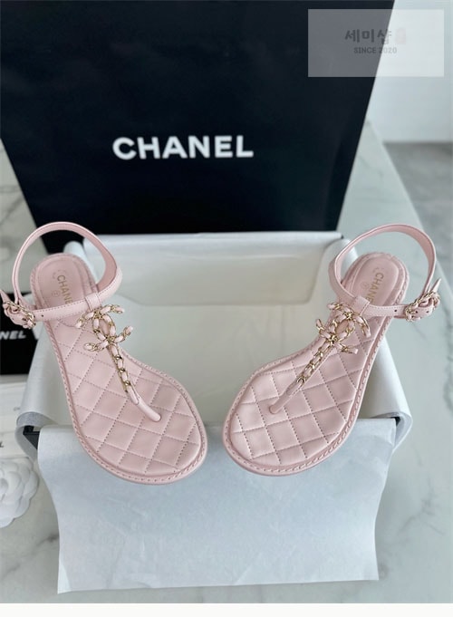 C H A N E L 샤넬 24c CC 체인 로고 샌들 3컬러 신발 3번 이미지