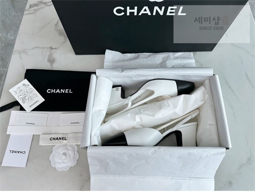 C H A N E L 샤넬 24k cc로고 램스킨 슬링백 신발 13번 이미지
