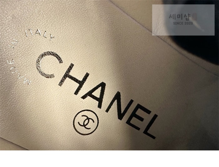 C H A N E L 샤넬 24s CC로고 배색 스니커즈 신발 19번 이미지