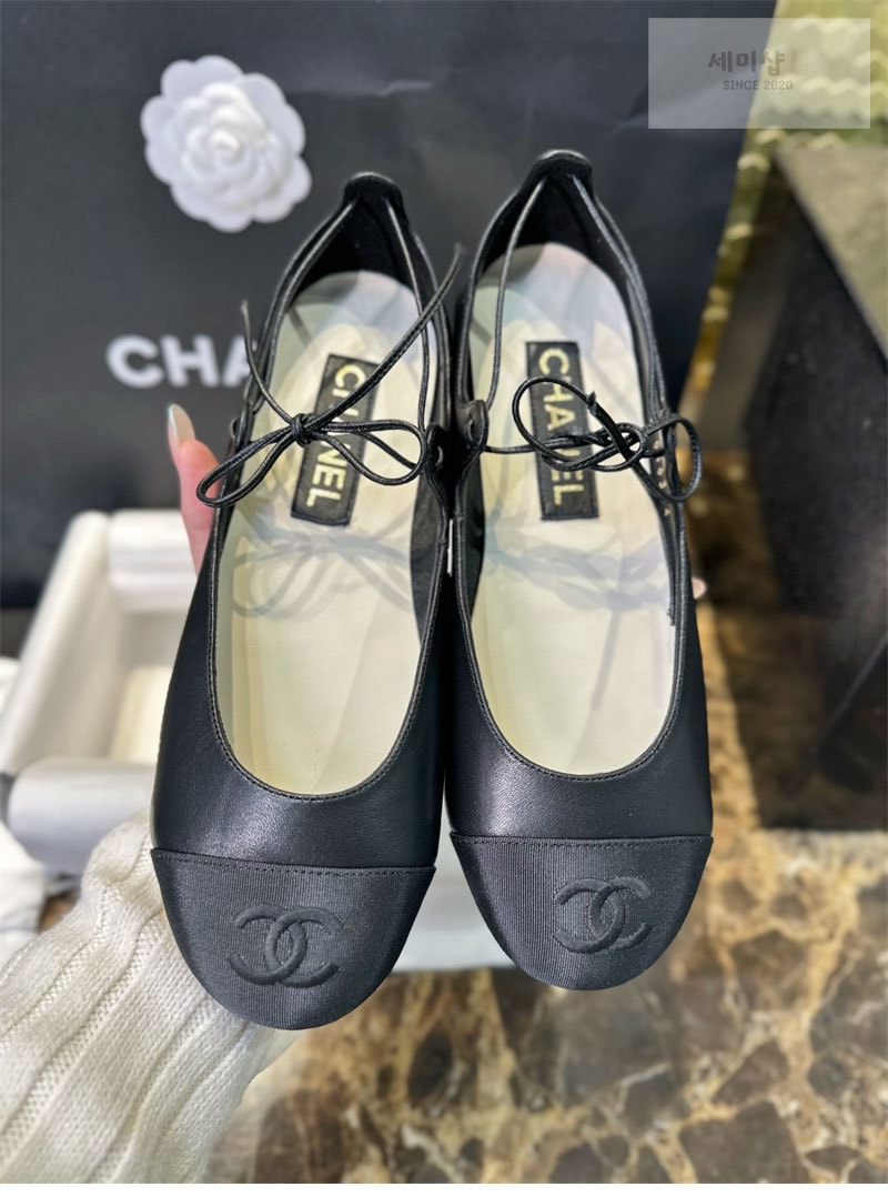 C H A N E L 샤넬 25C 메리제인 슈즈 블랙 신발 11번 이미지
