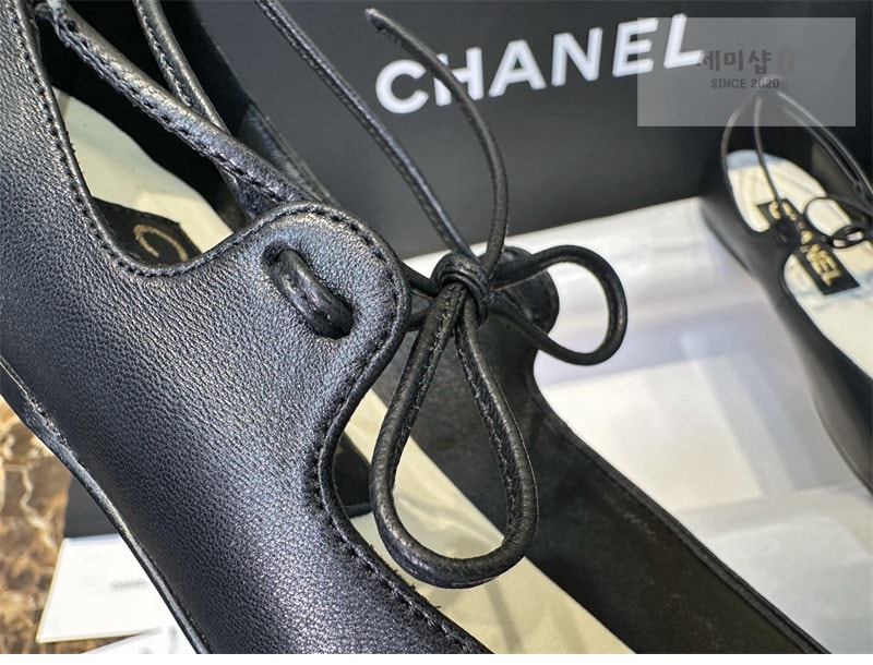 C H A N E L 샤넬 25C 메리제인 슈즈 블랙 신발 13번 이미지